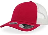 Atlantis Reth | Recy Three Cap, 6-Panel-Mesh-Cap - Colore: Rosso/Bianco - Taglia: Unica