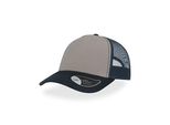 Atlantis Rcan | Rapper Canvas Cap, 5-Panel-Mesh-Cap - Colore: Grigio/Navy/Navy - Taglia: Unica