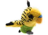 Onwomania Peluche / Coccolone / Portachiavi In Tessuto Animale Pappagallino Verde 15 Cm