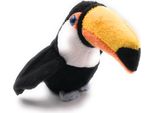 Onwomania Peluche Peluche Tucano Picchio Nero 14 Cm