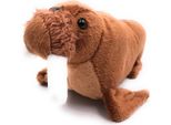 Onwomania Peluche In Tessuto Animale Tricheco Marrone Foca 21 Cm