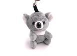Onwomania Peluche / Coccolone / Portachiavi In Tessuto Animale Koala Grigio Marsupiale 15 Cm