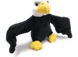 Onwomania Peluche In Tessuto Animale Aquila Nera Rapace 17 Cm