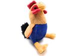 Onwomania Peluche In Tessuto Animale Gallo Pollo Colorato Seduto 20 Cm