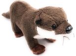 Onwomania Peluche Animale Di Peluche Lontra Martore Marrone In Piedi 29 Cm