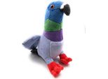 Onwomania Peluche In Tessuto Animale Colomba Blu Uccello 19 Cm