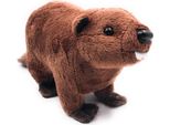 Onwomania Peluche Peluche Castoro Marrone Roditore 24 Cm
