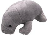 Onwomania Peluche In Tessuto Animale Lamantino Grigio Mammifero 23 Cm