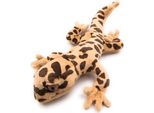 Onwomania Peluche Animale Di Peluche Geco Leopardato Lucertola Punteggiata 27 Cm