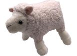 Onwomania Peluche In Tessuto Animale Pecora Bianco Muflone In Piedi 19 Cm