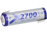 Xcell Mignon Aa Batteria Ni-Mh 1.2V 2700Mah Sciolta Z Etichetta Di Saldatura