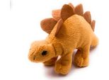 Onwomania Peluche Dinosauro Animale Preistorico Dinosauro Stegosaurus L 18 Cm Marrone