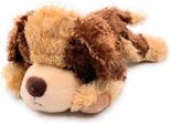 Onwomania Peluche Cucciolo Di Cane Quadrupede Lunghezza 21 Cm Marrone