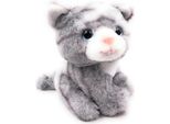 Onwomania Peluche Peluche Peluche Gatto Tigre Zampa Di Velluto 2X Lunghezza 23 Cm Multicolore