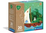 Puzzle Clementoni Play For Future - Sweet Dreams (2 X 20 Pezzi)