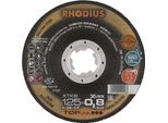 Rhodius XTK8 Exact X-LOCK 211320 Cutting Disc 25 Pc(S) Stainless Steel, Steel