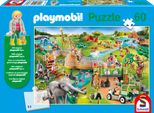 Schmidt Puzzle Playmobil Zoo 60 Pezzi + Figura Playmobil