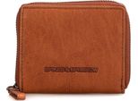 Spikes & Sparrow Pelle Portafoglio Bronco Wallet Rfid Brandy Marrone