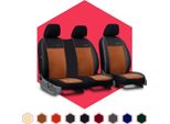 Coprisedili Auto Coprisedili Universali 1+2 Bus Auto Transporter Anteriore Marrone
