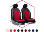 Coprisedili Auto Coprisedili Universali Per Opel Movano Ii Rosso 1+1 Bus