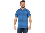 Maglietta Polo Herren Polo-Hemd Kurzarm, Blau M
