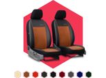 Coprisedili Auto Coprisedili Universali Per Fiat Ducato Iii Marrone 1+1 Bus
