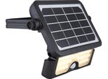 Globo Lighting Luce Solare In Plastica Nera, Led