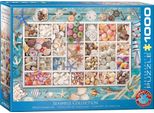 Puzzle Da 1000 Pezzi - Puzzle - Collezione Di Conchiglie Marittime + Set Di 3 Accessori Per Puzzle Deluxe