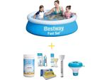 Bestway Pool - Set Veloce - 183 X 51 Cm - Pacchetto Di Manutenzione Incluso