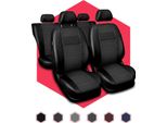 Coprisedili Auto Coprisedili Universali Tappetino Per Sedili Auto Coprisedili In Pelle Sintetica Grigio