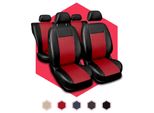 Coprisedili Auto Coprisedili Universali Tappetino Per Sedili Auto Coprisedili Auto In Pelle Sintetica Rosso
