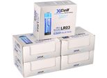 500X Xcell Aaa Micro Super Alkaline 1,5V Batterie