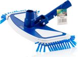Spazzola Per Piscina Zelsius Con Spazzole Laterali | Lavapavimenti Per Tubo Ø 32 / 38 Mm