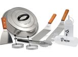 Bbq-Toro Set Di 9 Pezzi Di Accessori Per Barbecue Plancha In Acciaio Inox | Attrezzo Per Teppanyaki