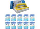 Intex - Confezione Economica - Filtro Ad H Adatto Alla Pompa Filtro 28602GS - 10 Pezzi & Spazzola Ways
