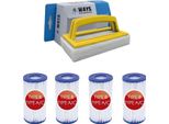 Bestway - Filtro Di Tipo Iii Adatto Alla Pompa Filtro 58389 - 4 Pezzi & Spazzola Ways