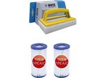 Bestway - Filtro Di Tipo Iii Adatto Alla Pompa Filtro 58389 - 2 Pezzi & Spazzola Ways