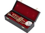 Trombone In Miniatura Con Supporto, Ottone, Mini Strumento Musicale Realistico, Modello Per Casa Delle Bambole, Decorazione Per La Casa