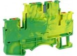 Morsettiera 2,5 Mm2 Morsettiera A Due Piani Morsettiera A Più Livelli Morsettiera A 4 Fili Pe Verde-Giallo Morsettiera Di Messa A Terra