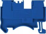 Morsetto Per Montaggio Su Guida 1,5 Mm2 Morsetto Passante Blu Morsetto Passante Morsetto Per Installazione Ul