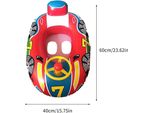 Galleggiante Per Piscina Per Bambini, Volante, Anello Galleggiante Gonfiabile Con Maniglia, Nuoto Per Bambini Per 1-2 Anni