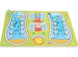 Imparare Ad Allacciare Le Scarpe, Giocattolo In Legno, Vestito, Bambino, Regalo Educativo Per Bambini, Blu, Verde