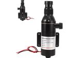 Pompa Per Acque Reflue 12V 45LPM 12GPM Autoadescante, A Basso Rumore Per Nautica, Barca, Camper, Toilette, Agricoltura