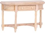 Casa Delle Bambole In Legno 1:12 Con Cassetto Semicircolare, Modello Di Scrivania Per Bambole, Casa Delle Bambole Fai Da Te (Metà)