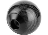 Pomello Del Cambio Dell'auto Con Adattatori, Pomello Del Cambio Universale In Fibra Di Carbonio Nero Accessorio Per Auto