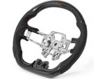 Volante In Fibra Di Carbonio, Pelle Preformata Con Cuciture, Adatto A Ford Mustang Ecoboost Gt Shelby GT350 / GT350R 2018-2020. Rosso
