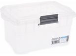 Scatola Portaoggetti Excellent Houseware, Polipropilene, 21X13X10 Cm, 1,5 L, Trasparente