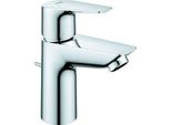 Grohe Bauedge Mitigeur Monocommandé Pour Lavabo, S-Size, Saillie 95Mm, Vidage à Tirette, Low Flow Rate Mosseur, 23894001, 23894001