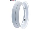 Cerchio Sdoppiato Bianco Rms 2,10 - 10" Per Vespa 50-125 / Pv / ET3 / Pk / S / Xl / XL2 /125 GT-TS / 150 Gl Ecc"