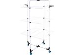 Asciugatrice Verticale Excellent Houseware, Metallo, 69X69X132,5 Cm, Bianco